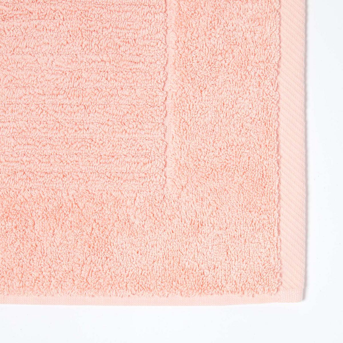 BADEMATTE Imperial 50/80 cm, Baumwolle - Koralle, Textil (50/80cm) - Homescapes
