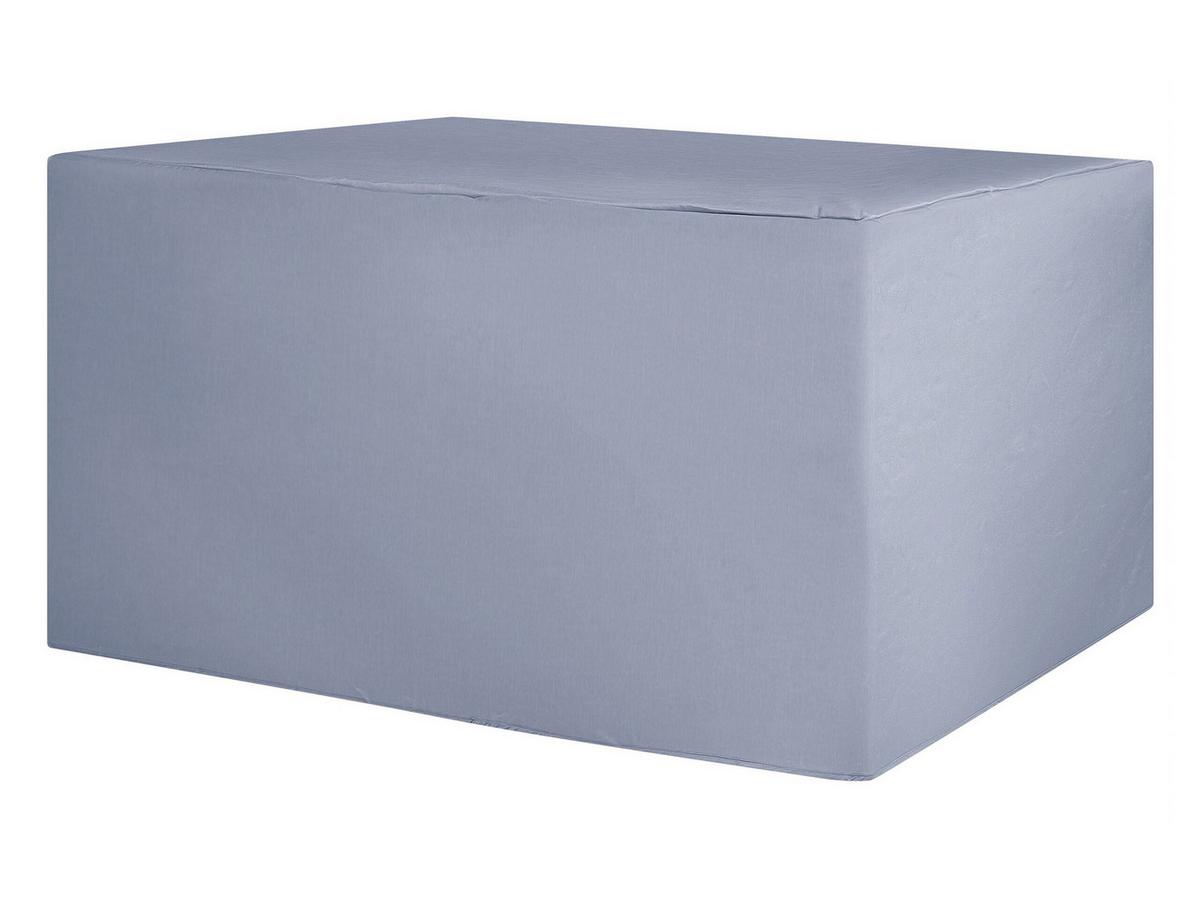 REGENSCHUTZ für Gartenmöbel 155/155/90 cm Chuva - Grau, Kunststoff (155/90/155cm) - Beliani
