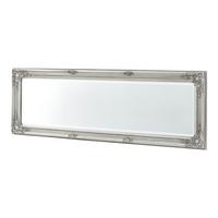WANDSPIEGEL Livorno - Silberfarben, Glas/Holz (28.5/132/118cm) - [en.casa]