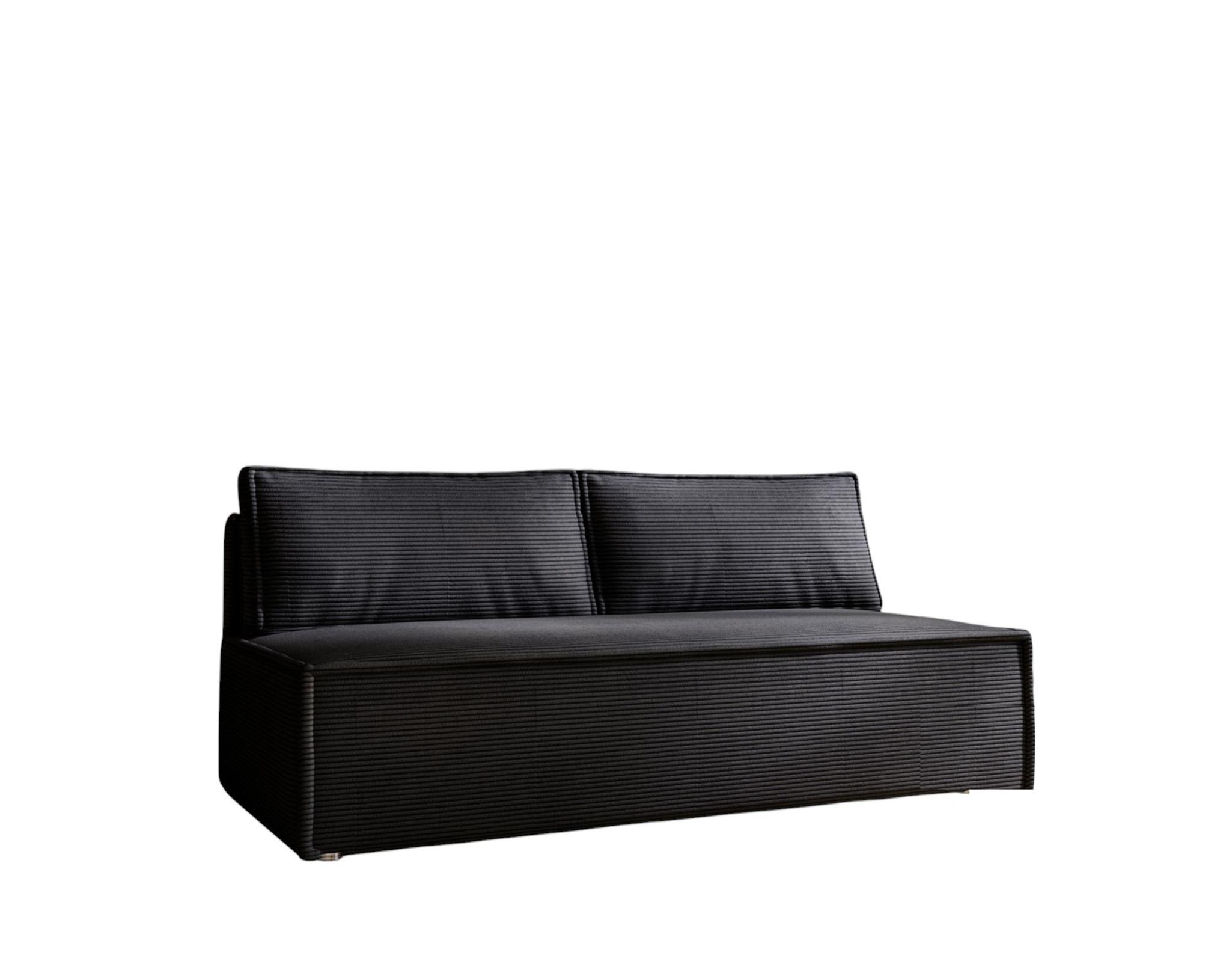 SCHLAFSOFA Amanda In Zoom - Anthrazit, Holzwerkstoff/Textil (200/89/100cm) - Fun Möbel