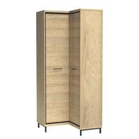 DREHTÜRENSCHRANK SYNDRA 102,5/197/58 cm 2-türig Eichefarben - Eichefarben, Holzwerkstoff (102.5/197/58cm) - MASSENO