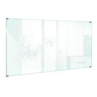 KÜCHENRÜCKWAND 120 x 60 cm Transparente Glasplatte - Transparent, Glas (120/60/0.4cm) - TULUP