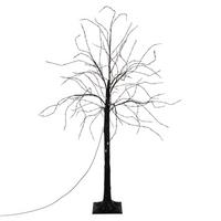 LED-BAUM 120 cm mit 480 warmweißen LEDs Flexibel Zweige Außen IP44 - Schwarz, Kunststoff (90/120/90cm) - ECD-Germany