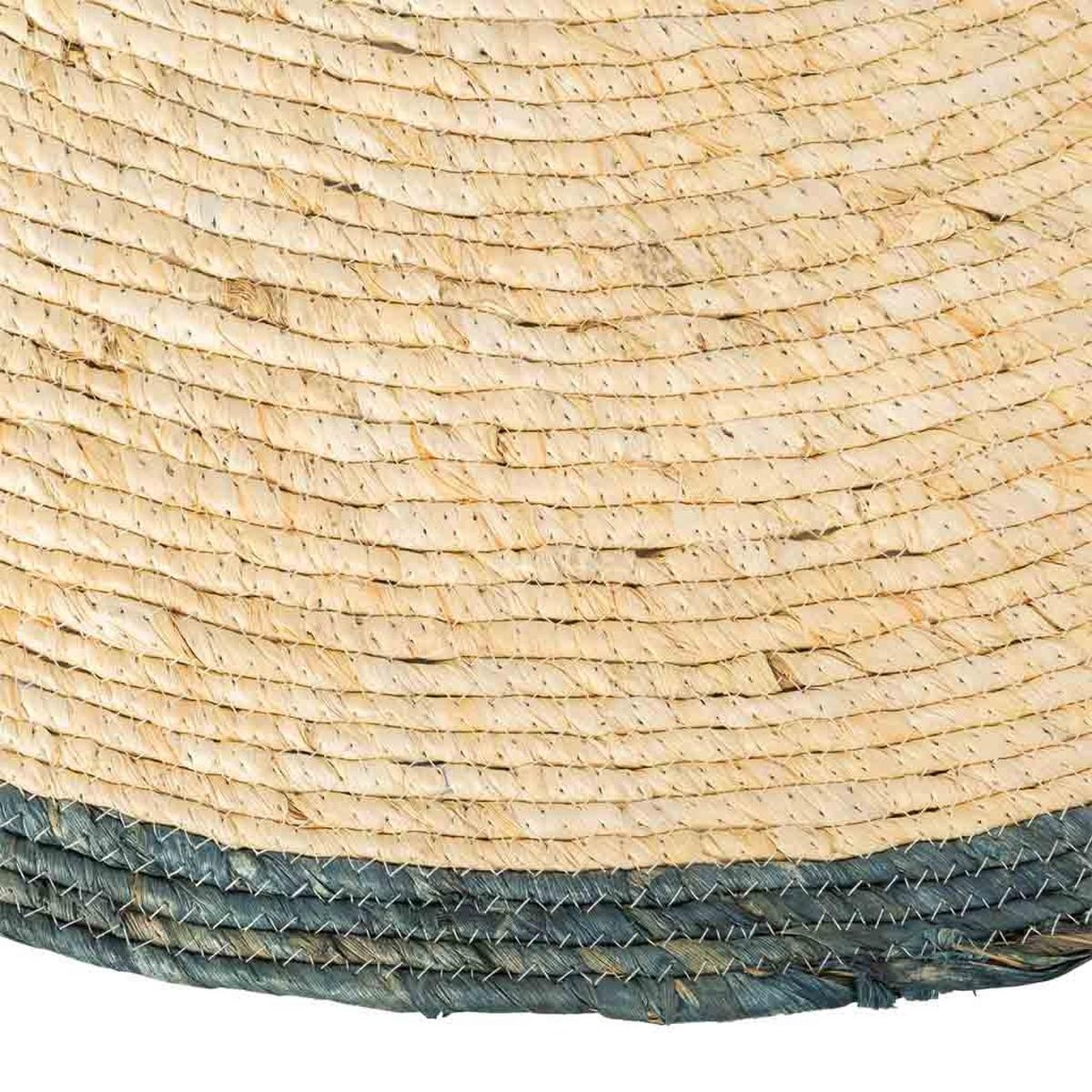 JUTETEPPICH rund, braun, D120x1 cm - Blaugrau/Naturfarben, Naturmaterialien (120/120cm) - Wanderlust