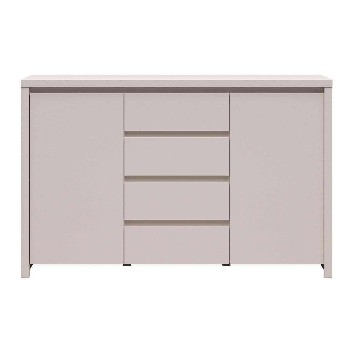 SIDEBOARD Soren Kaschmir - Beige, Holzwerkstoff (143.5/92/40.5cm) - Petits-meubles