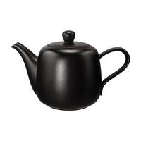KANNE Liberty Velvet Black schwarz 1,6 l - Schwarz, Keramik (1.6L) - Seltmann Weiden
