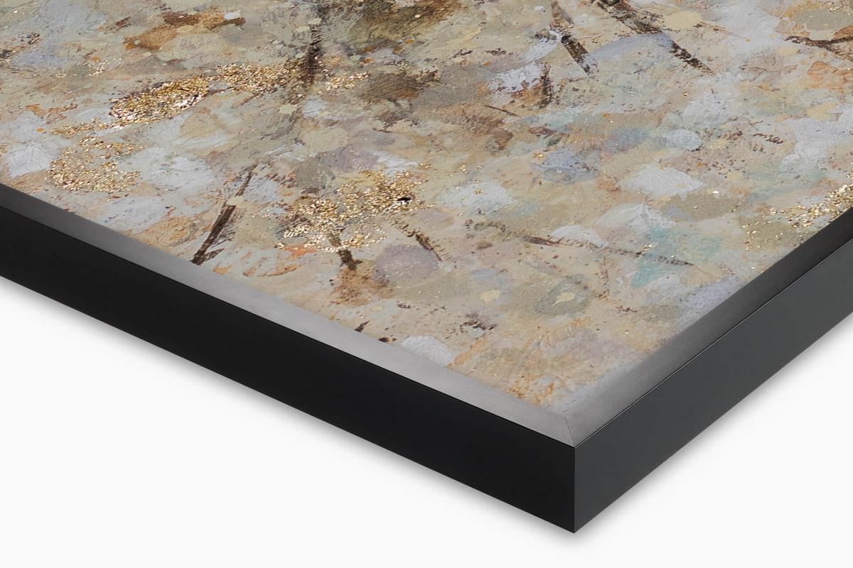 ACRYLBILD HANDGEMALT 100/75 cm - Braun, Holz/Textil (100/75cm) - KUNSTLOFT