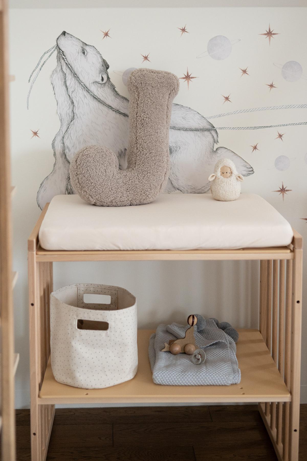 BABY Spannbettlaken Regal 7in1 - Beige, Textil (50/73cm) - waldin