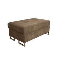 POLSTERHOCKER BARLET Beige 100x60 cm - Beige, Textil (100/41/60cm) - MASSENO