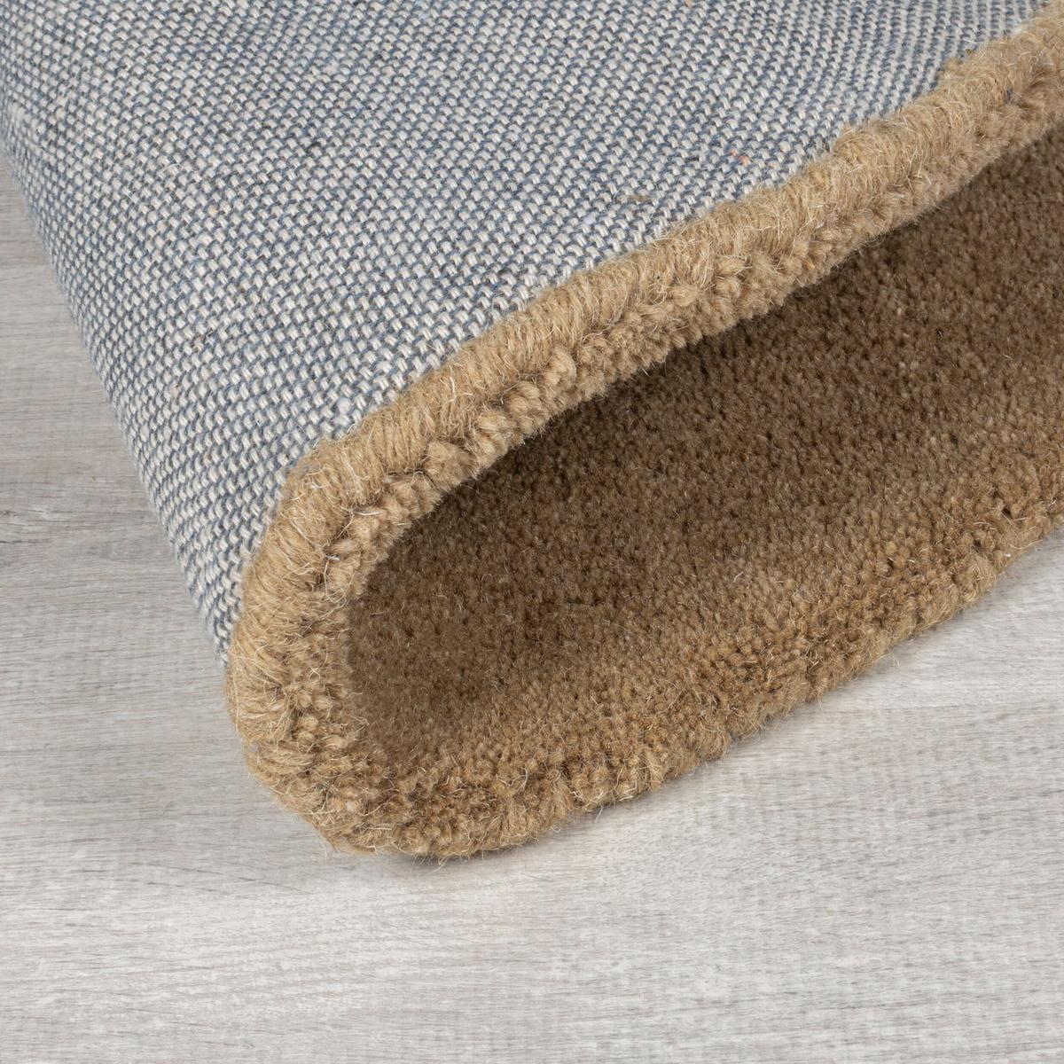 WOLLTEPPICH HALLEIN, mit Wellenmuster, Beige-Braun, 160 x 230 cm - Beige, Textil (230/160cm) - KADIMA DESIGN