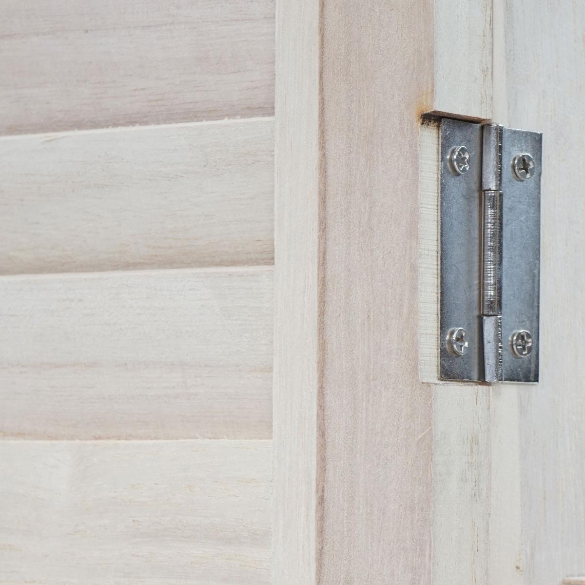 WANDSPIEGEL MIT FENSTERLÄDEN Braun - Braun, Holz (46/71/5cm) - MCW
