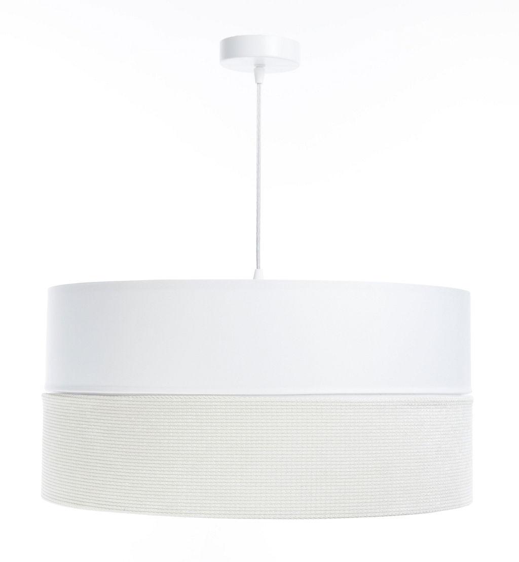 HÄNGELEUCHTE Weiß 60/30 cm - Weiß, Kunststoff (60/1/30cm) - ONZENO