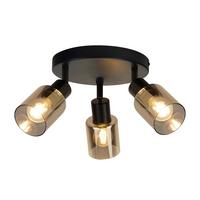 STEHLAMPE Yandell 23/138/23cm - Schwarz, Metall (23/138/23cm) - Nettlife