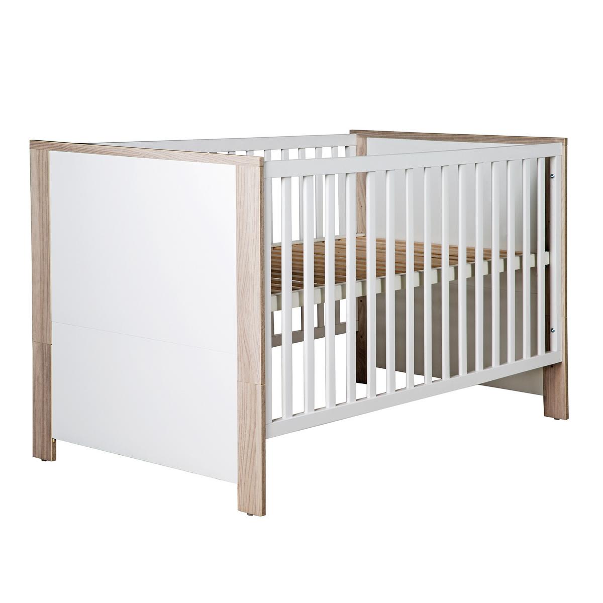 KOMPLETTBETTSETT Olaf 70 x 140 cm - Weiß, Holzwerkstoff (76/82/142.5cm) - Roba