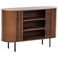 SIDEBOARD Dunkelbraun Taroon - Dunkelbraun, Holzwerkstoff (120/80/40cm) - Beliani