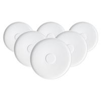 KAFFEEUNTERTASSE Skagen weiß ø 16 cm 6er Set - Weiß, Keramik (16cm) - Ritzenhoff Breker