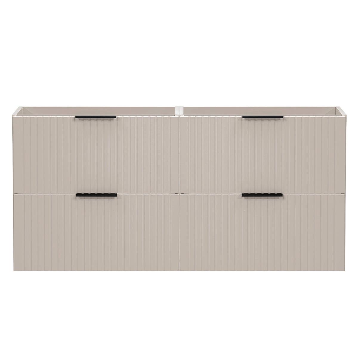 WASCHTISCHUNTERSCHRANK 120.4cm Adriel Kaschmir - Beige, Holzwerkstoff (120.4/57/46cm) - Petits-meubles
