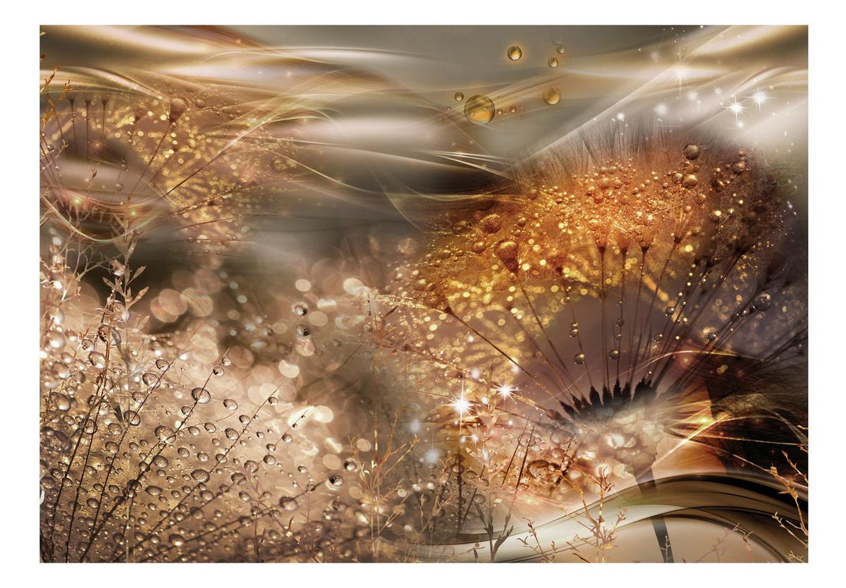 SELBSTKLEBENDE FOTOTAPETE 245/175 cm - Goldfarben, Kunststoff/Textil (245/1cm) - KUNSTLOFT