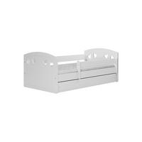 BETT Weiß - Weiß, Holzwerkstoff (80/160cm) - Petits-meubles
