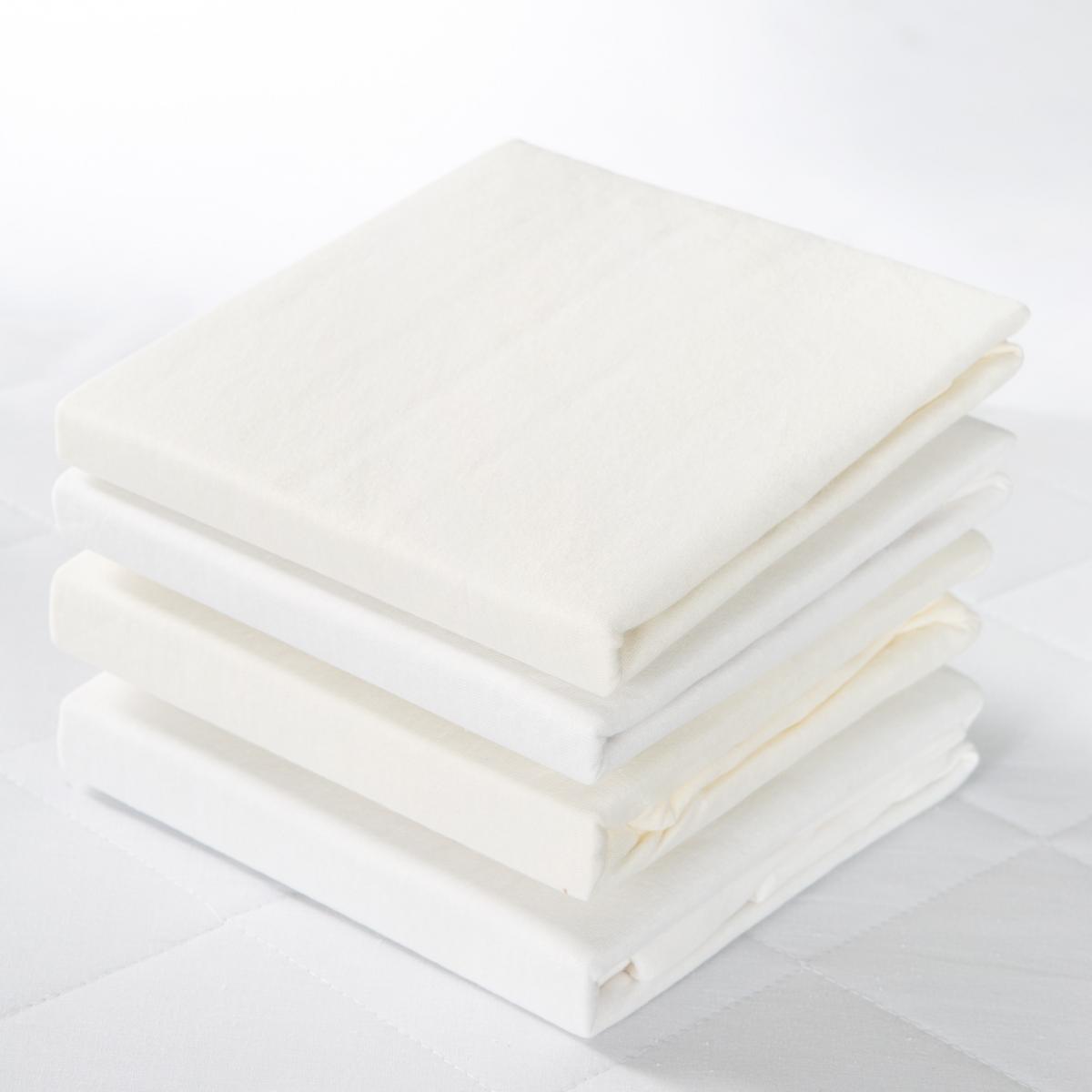 SPANNBETTLAKEN 40 x 90 – 45 x 90 cm - Weiß, Textil (45/90cm) - Roba