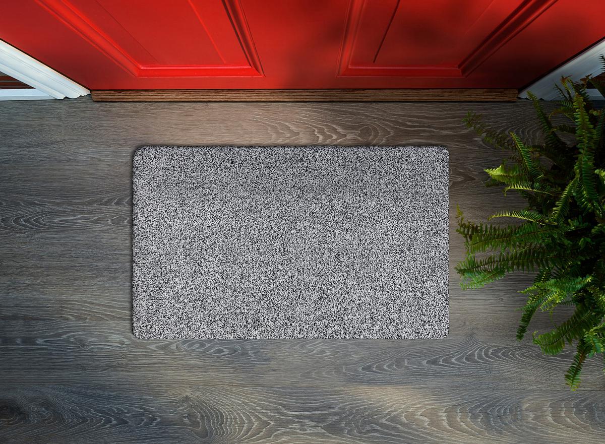 TÜRMATTE COLORADO 908 40/60 cm - Grau, Textil (40/60cm) - rugsX