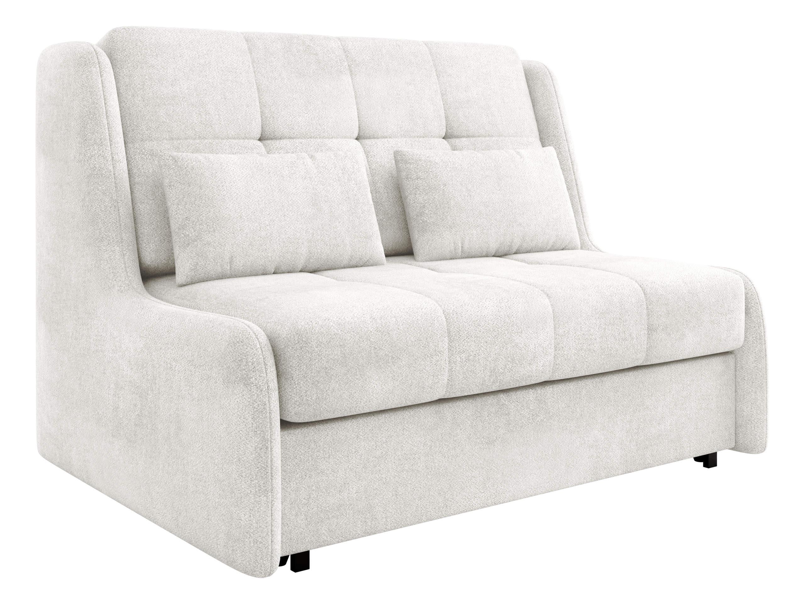 SCHLAFSOFA Viva Elite II - Creme/Schwarz, Holz/Metall (126/85/98cm) - MIRJAN24