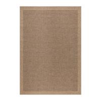 OUTDOORTEPPICH KASBERG, im Vintage-Stil, aus Polypropylen, Schwarz, 80 x 150 cm - Beige, Textil (150/80cm) - KADIMA DESIGN