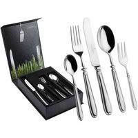 TAFELBESTECK INKL. BESTECKBOX Landhaus silber 30-tlg. - Silberfarben, Metall - Picard & Wielpütz