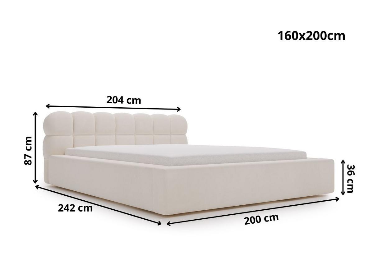 POLSTERBETT Plaza 160x200 Dunkelgrau - Dunkelgrau/Naturfarben, Holz/Kunststoff (160/200cm) - Graingold