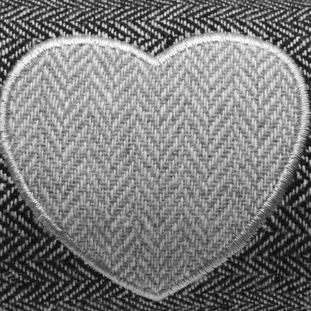 ZUGLUFTSTOPPER Tuuli HR 8x90cm Anthrazit (2tlg) - Anthrazit, Textil (8/90cm) - Beautissu 