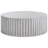 COUCHTISCH 117/117 cm Grau Pozza - Grau, Keramik (117/117/42cm) - Beliani