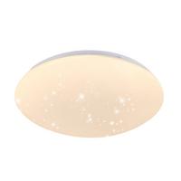 LED-DECKENLEUCHTE Jonas 30/30/7 cm - Weiß, Kunststoff (30/30/7cm) - Nettlife