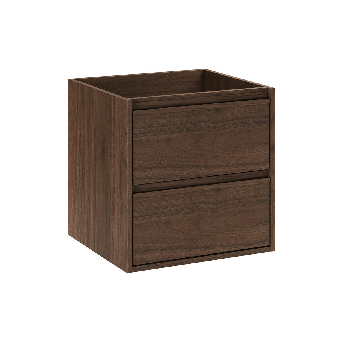 WASCHTISCHUNTERSCHRANK 50cm Edmé Holz - Dunkelbraun, Holzwerkstoff (50/50/46cm) - Petits-meubles