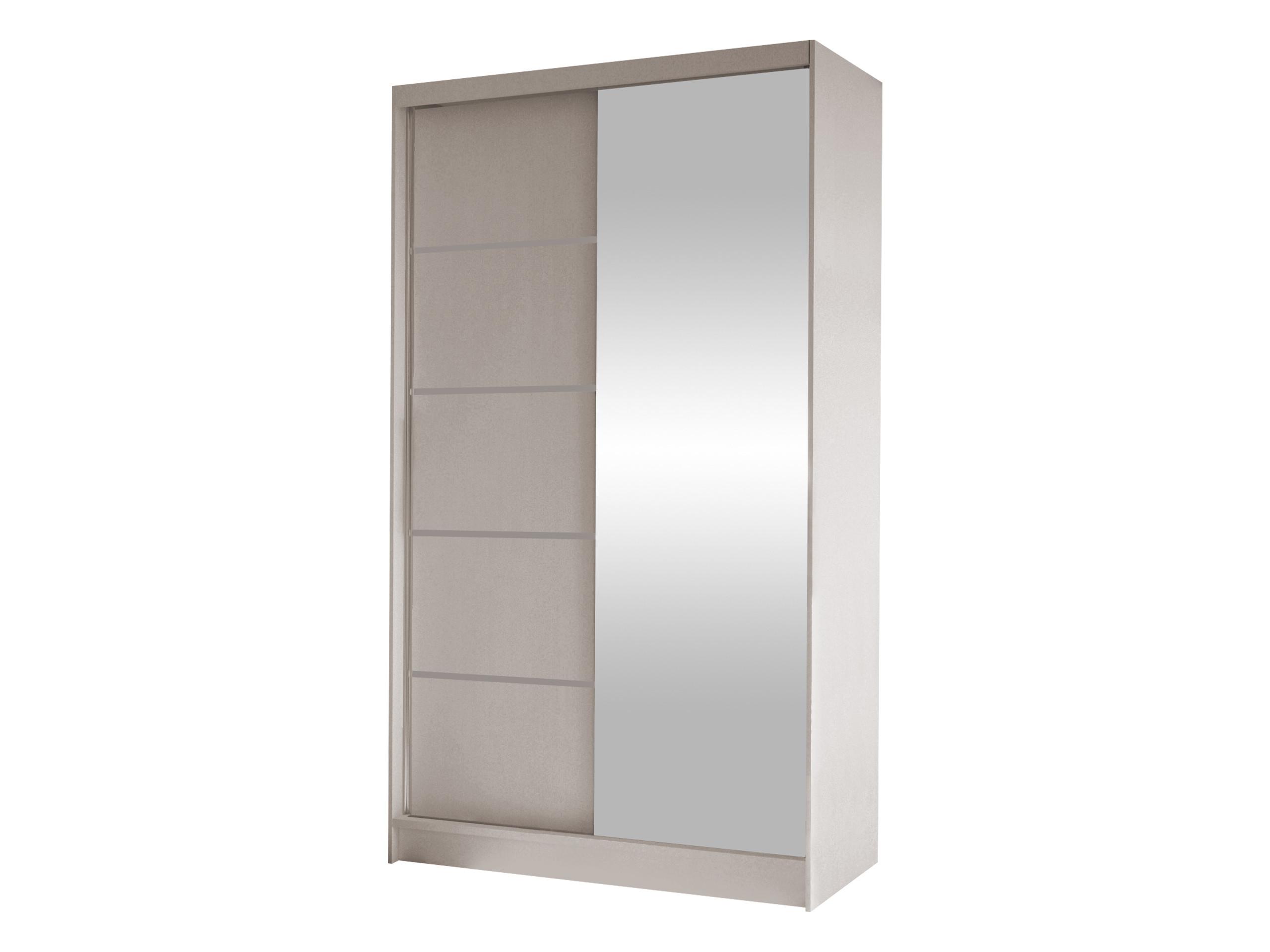 SCHWEBETÜRENSCHRANK Diego III - Kaschmir, Holzwerkstoff/Metall (100/200/58cm) - MIRJAN24