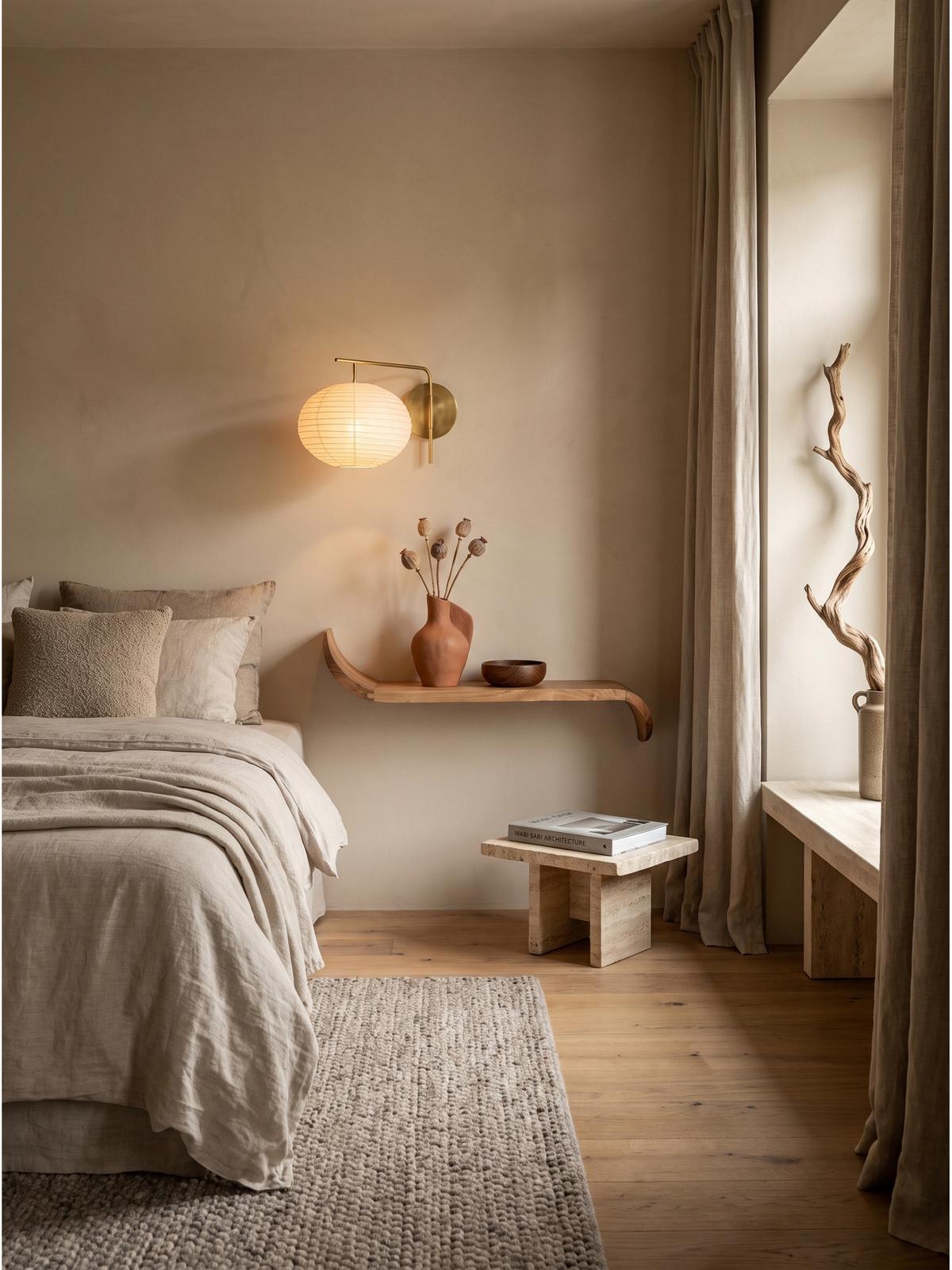 WANDREGAL ARBOGA, Mango Massivholz, handgefertigt, 60 x 20 x 36 cm - Braun, Holz (60/36/20cm) - KADIMA DESIGN