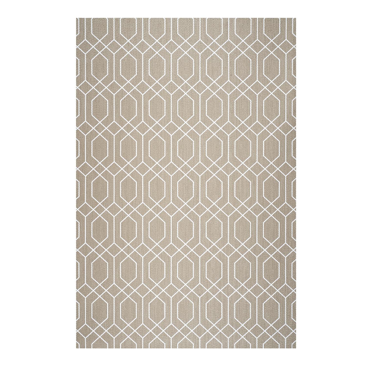 TEPPICH Premium en Vinyle Weißes Design 60x90 cm - Grau, Kunststoff (60/90cm) - STORESDECO