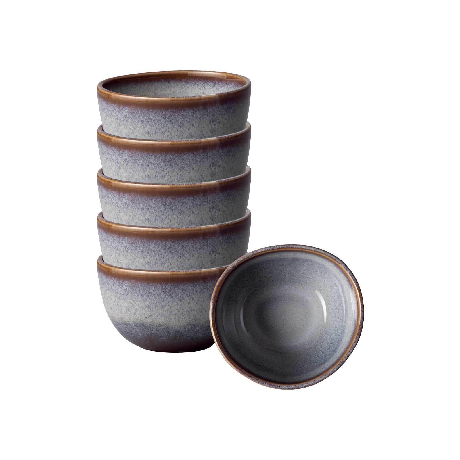 DIPSCHÄLCHEN Lave Beige 10 x 9 cm 6er Set - Beige, Keramik (9.9cm) - like.Villeroy & Boch
