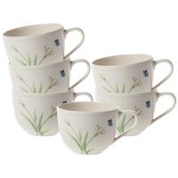 KAFFEETASSEN Colourful Spring bunt 230 ml 6er Set - Multicolor, Keramik (0.23L) - Villeroy & Boch