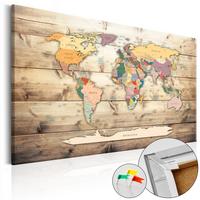 PINNWANDBILDER Bunt 120/80 cm - Multicolor, Naturmaterialien/Textil (120/80cm) - KUNSTLOFT
