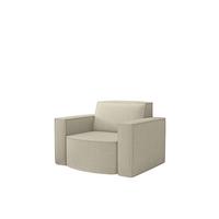 SESSEL Palma Ascot Bukla - Champagner, Holzwerkstoff/Textil (98/74/89cm) - Fun Möbel