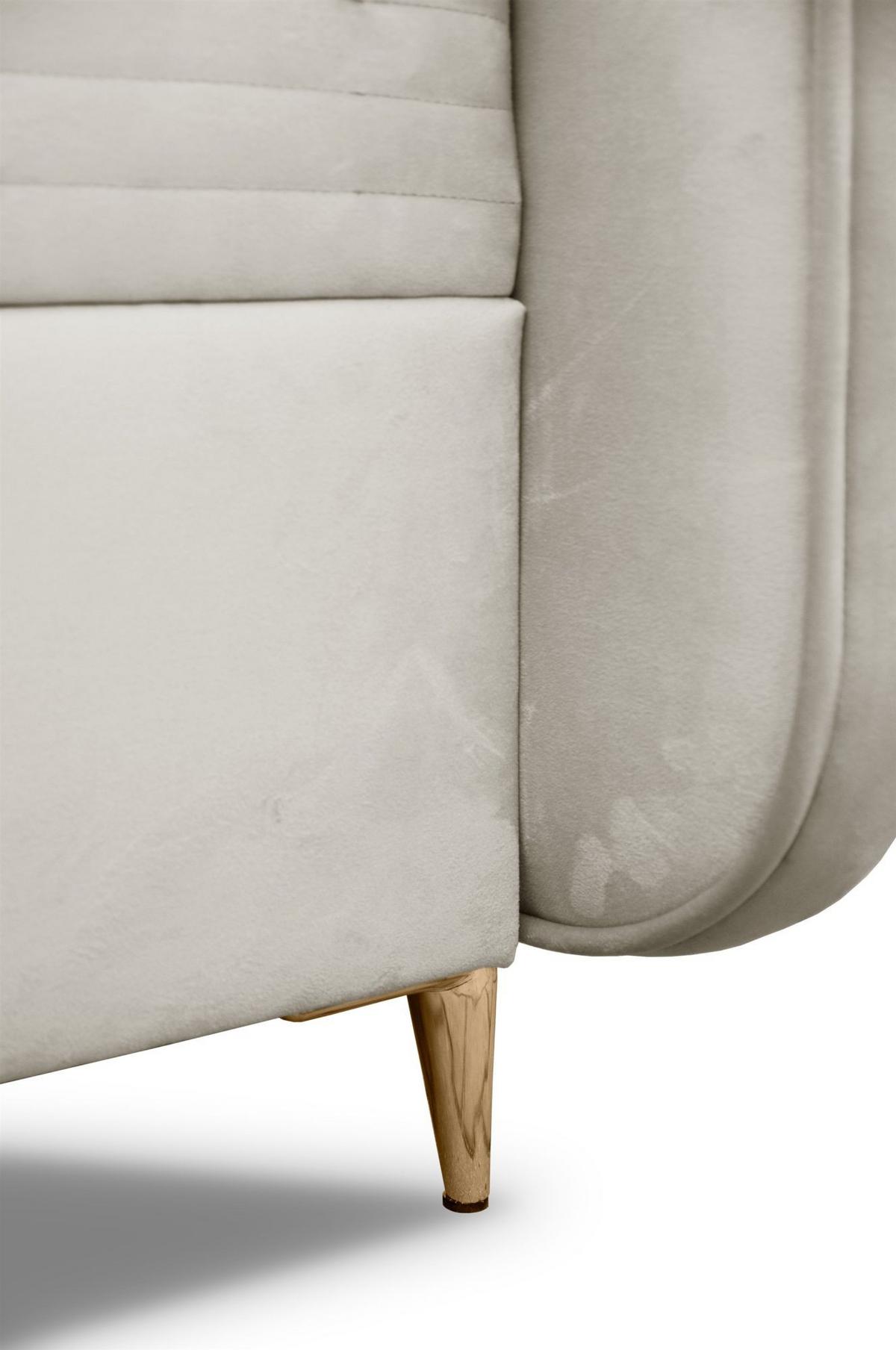 BOXBETT Alize - Creme, Holzwerkstoff/Textil (200/200cm) - Fun Möbel