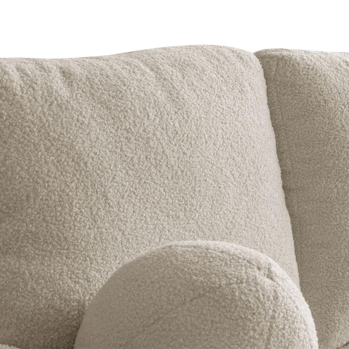 AUSZIEHBARES Ecksofa GAMMA mit Schlaffunktion Quelle 03 - Beige, Textil (217/145cm) - Lookway