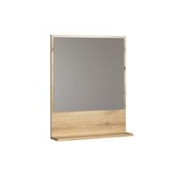 WANDSPIEGEL PureBliss Eiche Dekor - Eichefarben, Holzwerkstoff (60/74/14cm) - Trendteam
