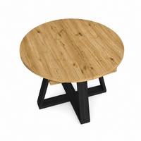 ESSTISCH, Konsolentisch, Eiche, 103/103/73cm, Für 6 Gäste - Braun, Holzwerkstoff (103/103/73cm) - Skraut Home
