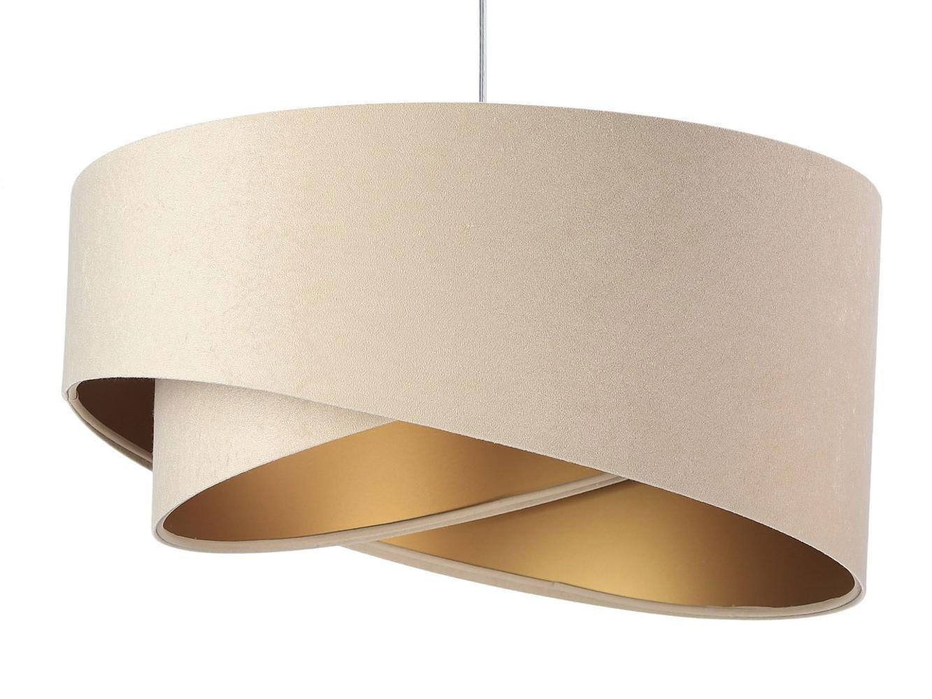 HÄNGELEUCHTE Gold 50/23 cm - Goldfarben, Kunststoff (50/1/23cm) - ONZENO