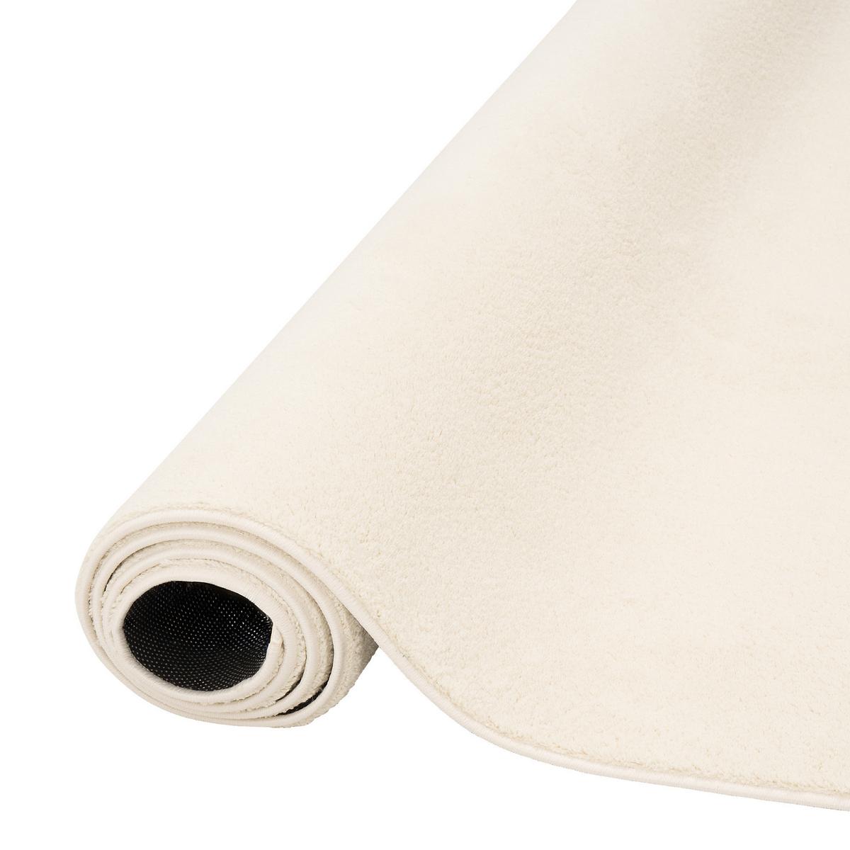 LUXUS SUPER SOFT HOCHFLOR LANGFLOR TEPPICH DELUXE - Creme, Textil (100/300cm) - Snapstyle