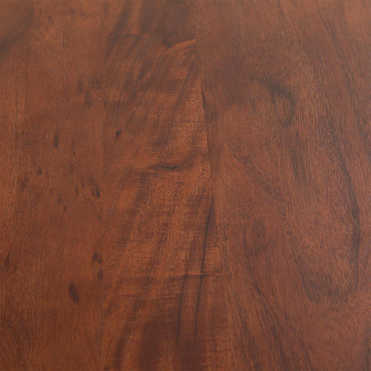 ESSTISCH SALEM dunkelbraun - Dunkelbraun, Holz (90/200/76cm) - IDIMEX