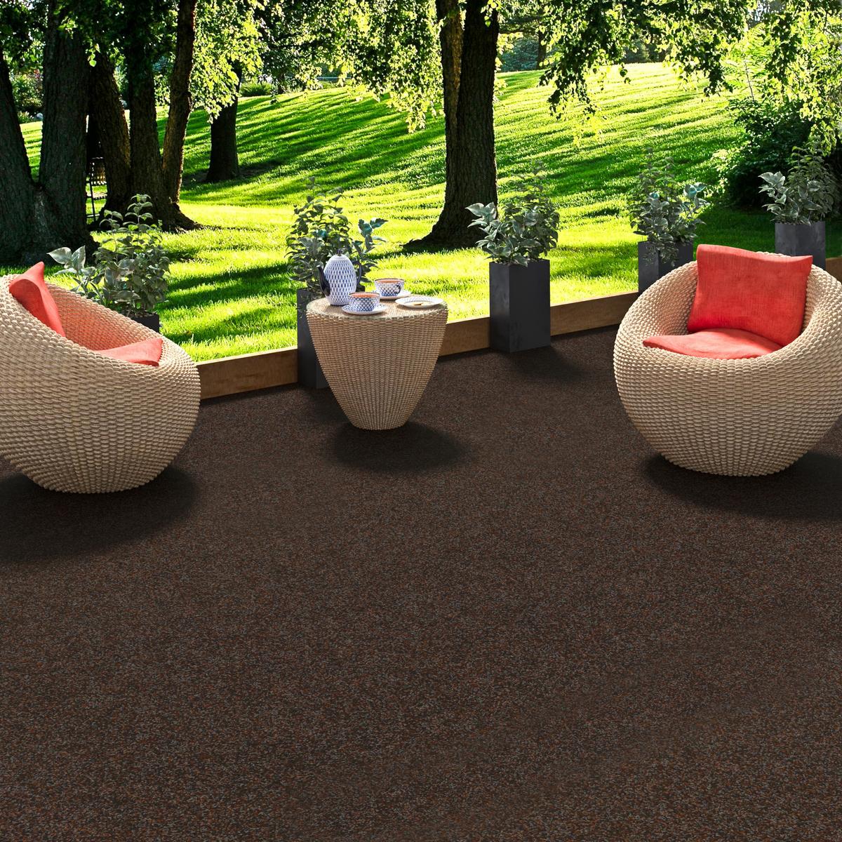 KUNSTRASEN RASENTEPPICH MIT NOPPEN KINGSTON - Braun, Textil (200/250cm) - Snapstyle