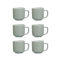 ESPRESSOTASSEN Jasper mint 100 ml 6er Set - Mintgrün, Keramik (0.1L) - Ritzenhoff Breker