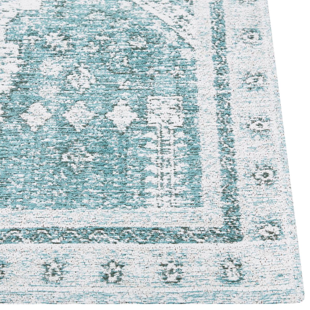 KURZFLOR-TEPPICH Fulla 230/160 cm - Grün, Textil (160/230cm) - Beliani